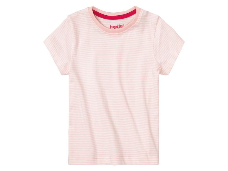 Gehe zu Vollbildansicht: LUPILU® Kleinkinder Mädchen T-Shirt, 4 Stück, aus weicher Single-Jersey-Qualität - Bild 11