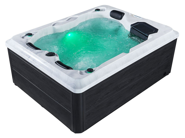 LED-Lichtspiel Whirlpool 31 »Oasis«, Artsauna mit Massagedüsen,
