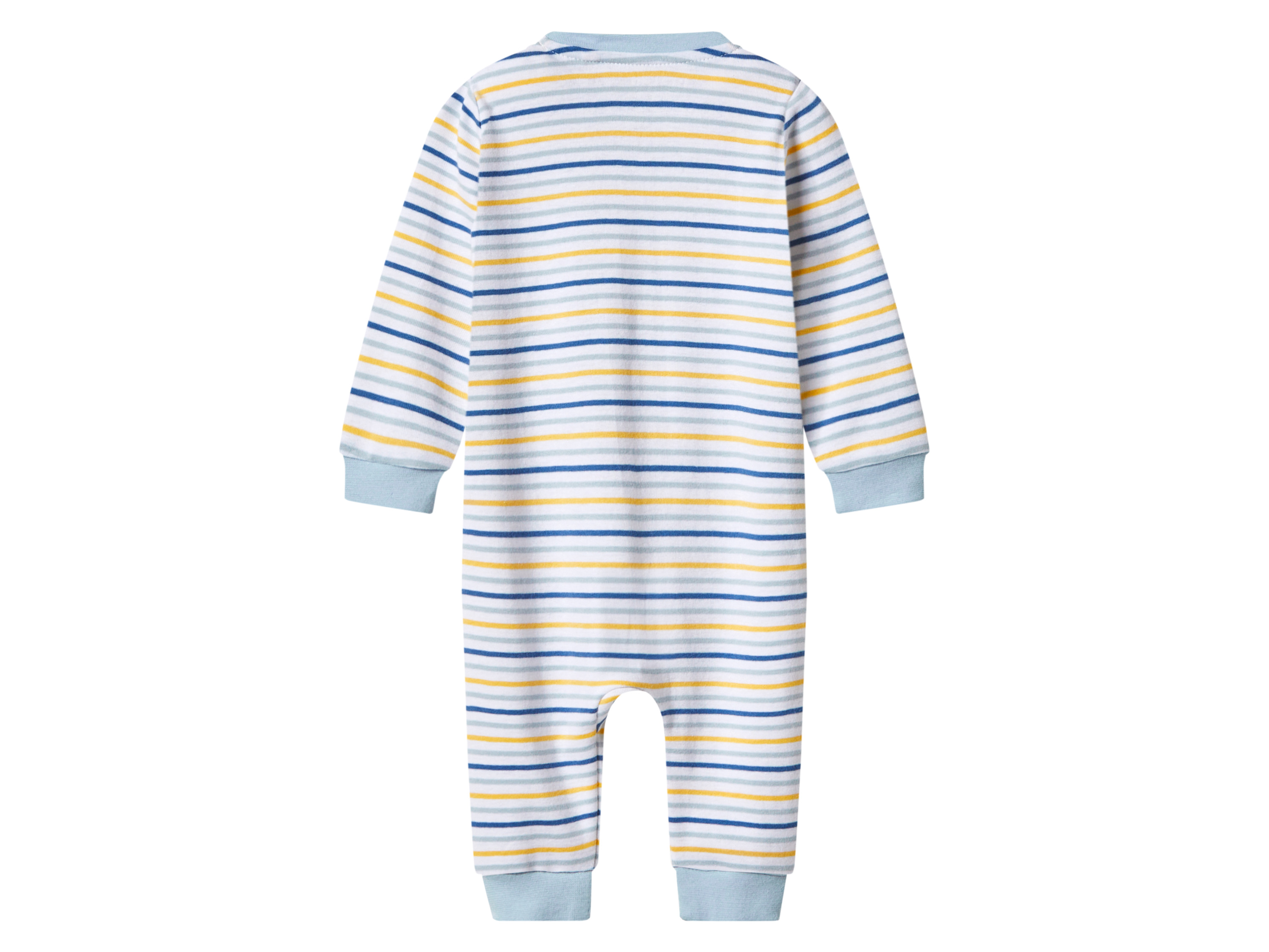 LUPILU® Baby Schlafoverall (Streifen/blau, 50/56) – Bild 2 von 3