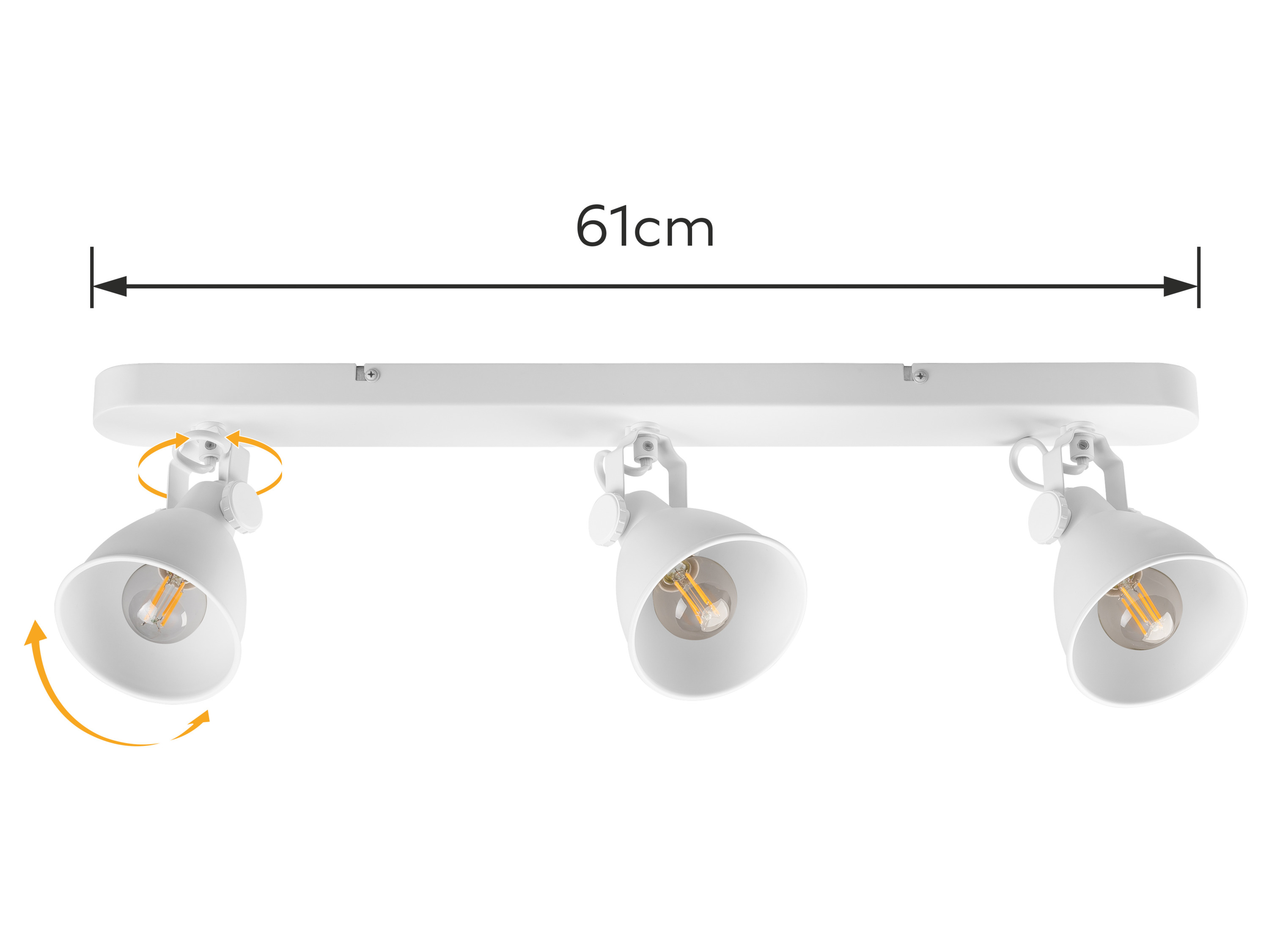 Thumbnail - LIVARNO® Deckenspot / Wand-/Deckenschiene 3flammig (Deckenschienenleuchte, weiß)