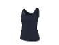 Damen marineblaues Basic-Tanktop
