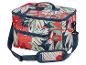 Kühltasche mit Blumenmuster, Schultergurt und Vordertasche