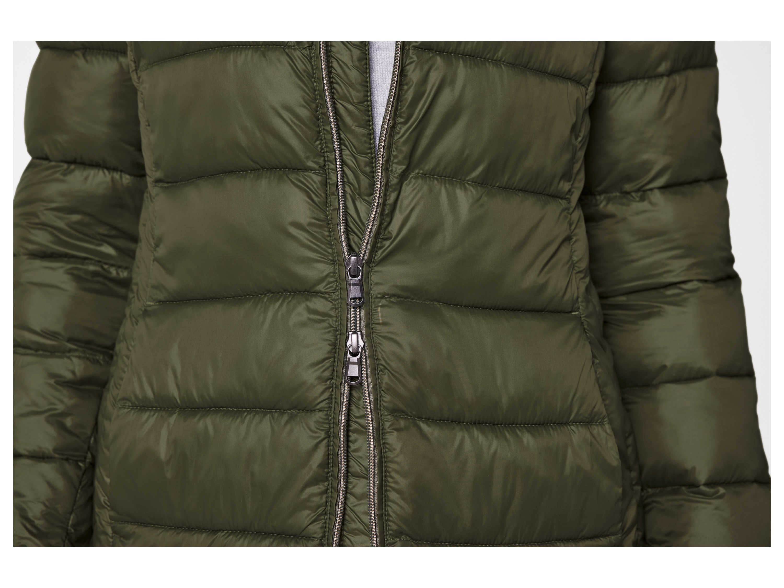 Thumbnail - esmara® Damen Lightweight-Mantel (Olive, XS(32/34))