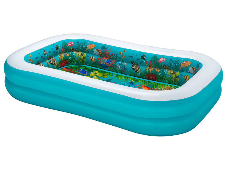 Family Pool 3D Abenteuer 262 x 175 x 51 cm, eckig