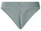 Hellgrüner Damen-Slip mit geripptem Bund.