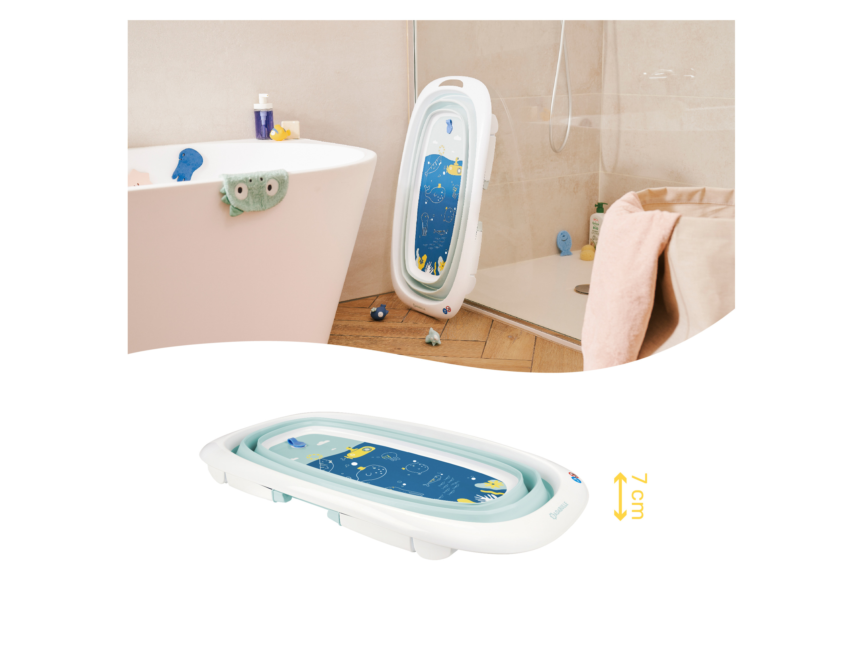 Thumbnail - Badabulle Babybadewanne, faltbar