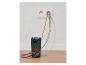 Digitales Multimeter misst 232,0 V an einer Steckdose.
