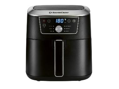 SILVERCREST® Premium-Heißluftfritteuse »SHFS 2150 B1« mit Smart-Cooking Funktion, 6,7L