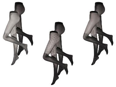 esmara® Damen Feinstrumpfhose, 2 Stück, 20/60 DEN, mit Glitzereffekt