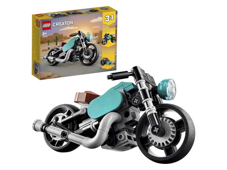 Gehe zu Vollbildansicht: LEGO® Creator 31135 »Oldtimer Motorrad« - Bild 3