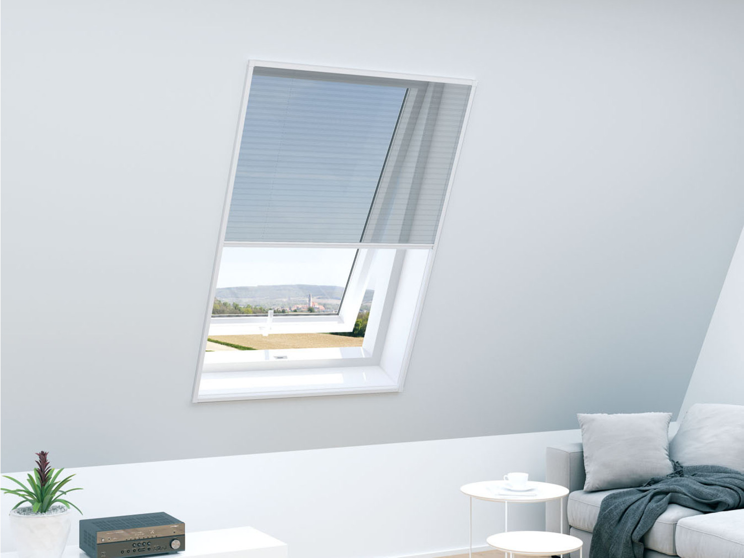 LIVARNO home Insektenschutz für Dachfenster, 110 x 160…