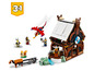 LEGO 3-in-1 Wikingerhaus mit Drachen, Minifiguren und Zubehör.