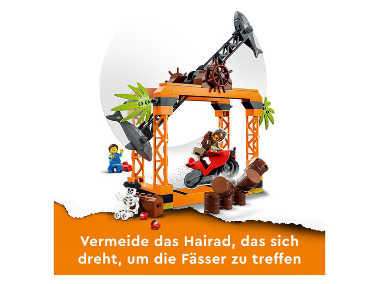 Gehe zu Vollbildansicht: LEGO® City 60342 »Haiangriff-Stuntchallenge« - Bild 8