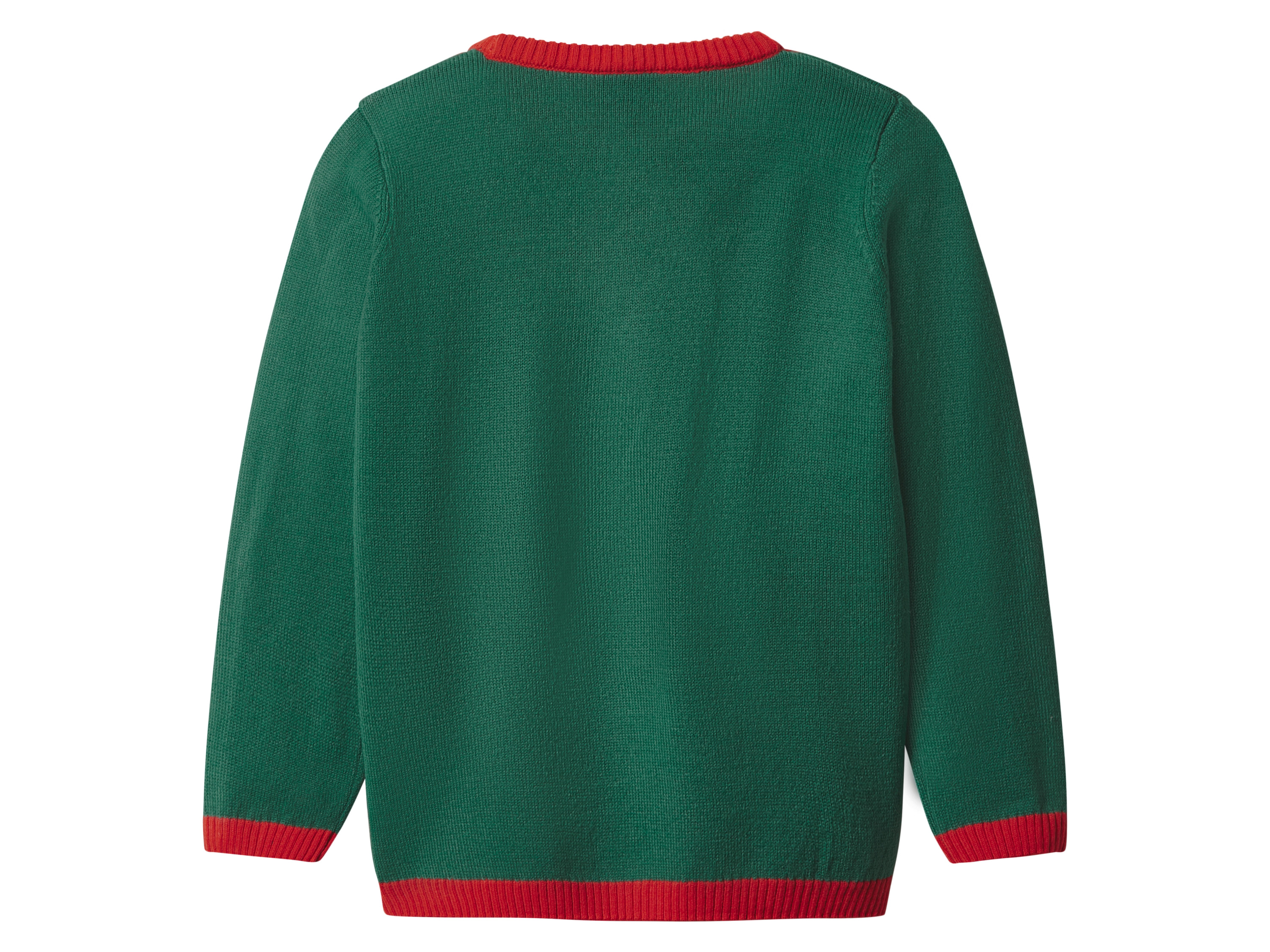 Thumbnail - lupilu® Kinder-Premium-Weihnachtspullover mit LED-Effekt und Musik / Kinder-Premium-Weihnachtspullover mit LED-Effekt (G...