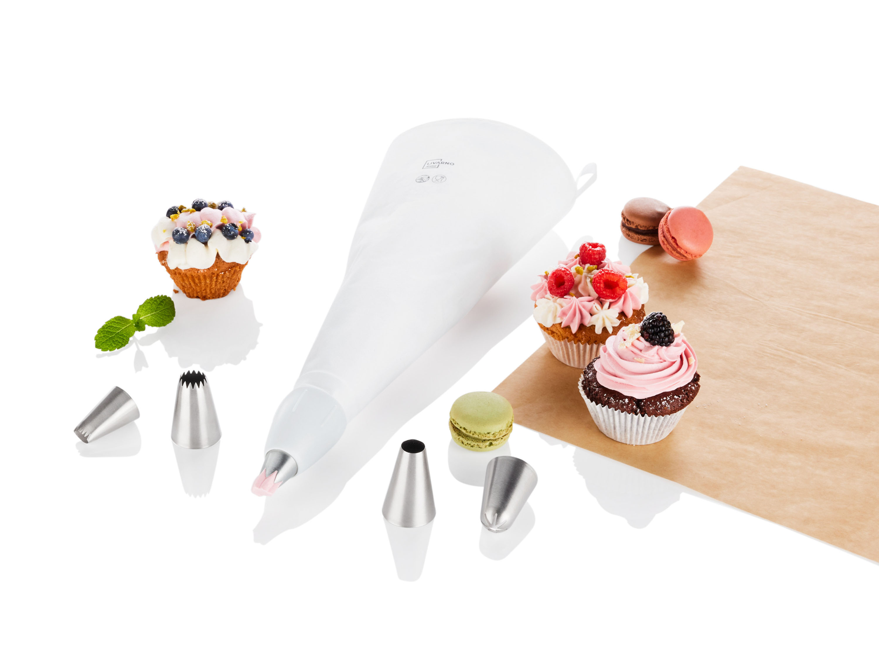 Thumbnail - LIVARNO home Backhelfer (Spritzbeutel-Set)