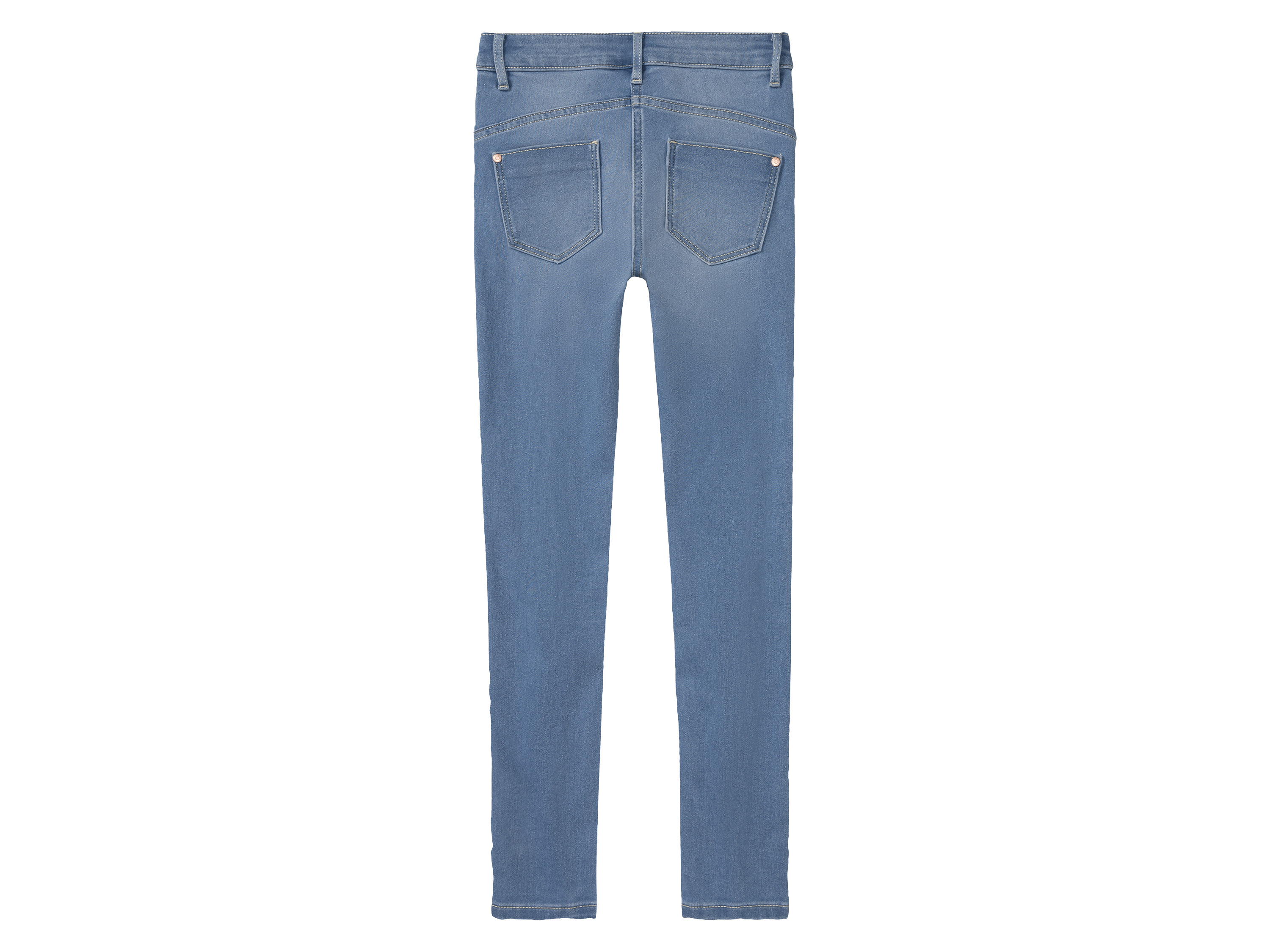 PEPPERTS!® Kinder Mädchen Jeans Skinny Highwaist (Hellblau, 164) – Bild 2 von 2