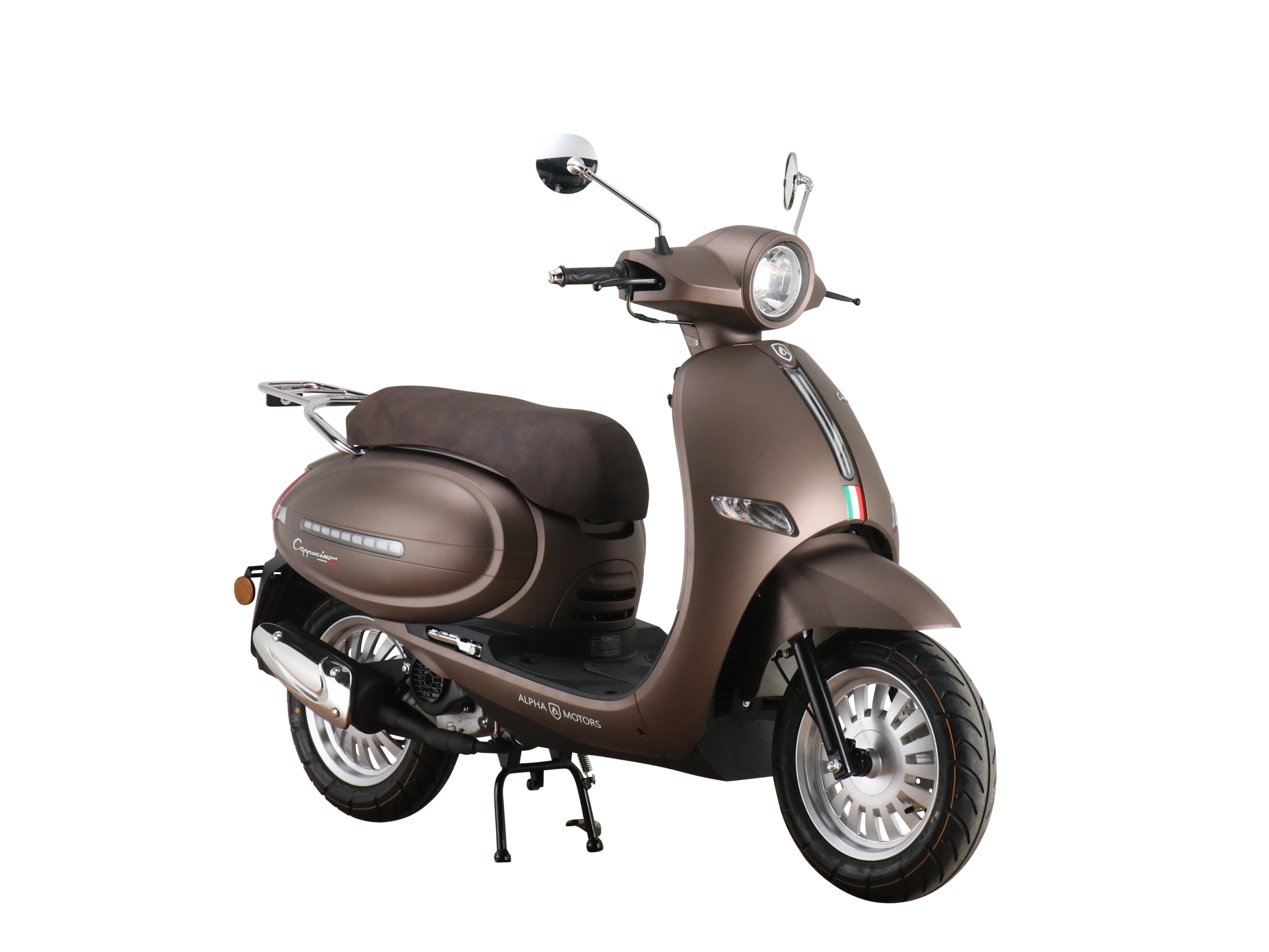 ALPHA MOTORS Motorroller »Cappucino«, 45 km/h / 85 km/h, EURO 5 (50 ccm 45 km/h)