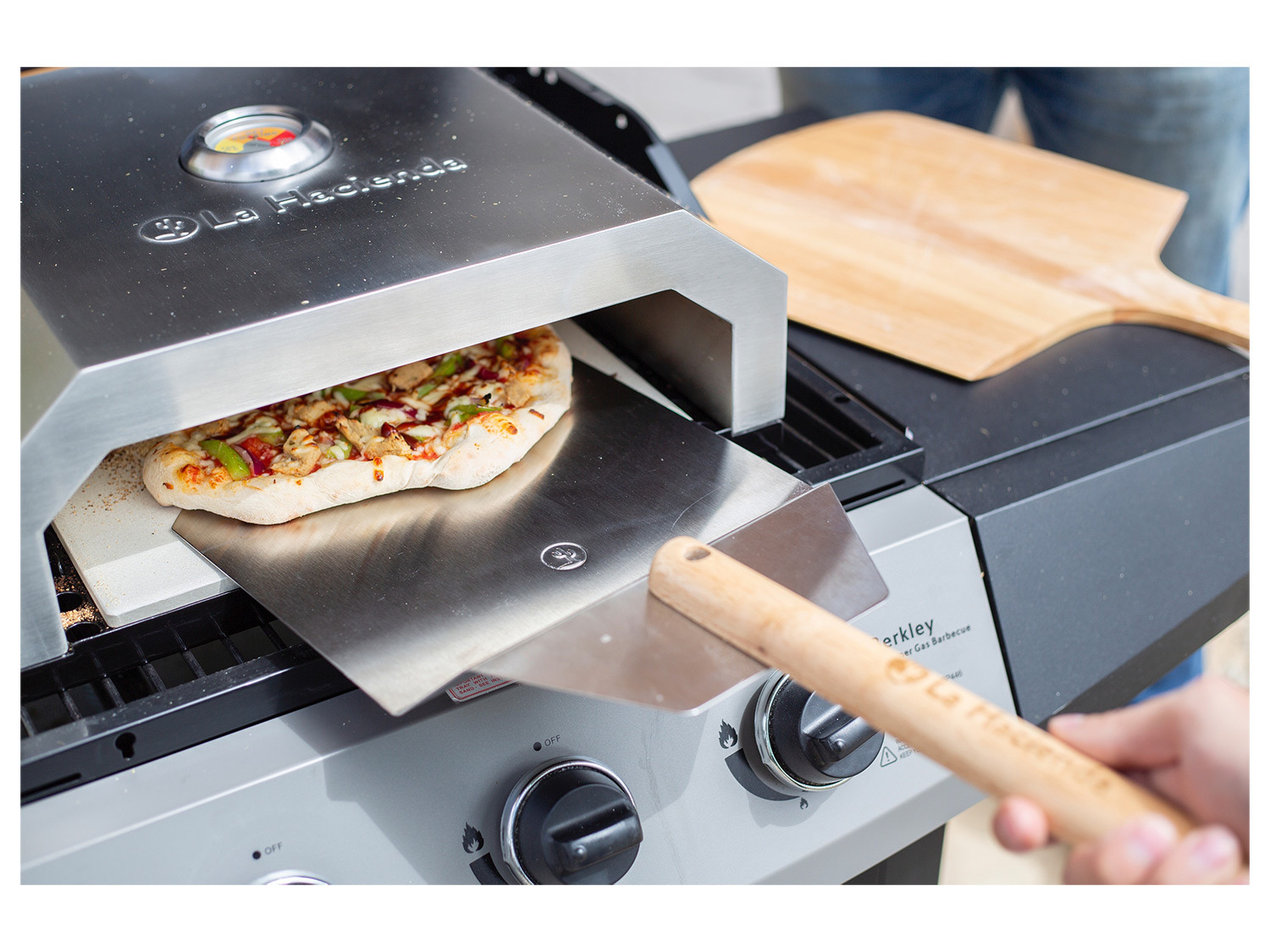 buschbeck Pizzabox für Gas + Holzkohlegrill | LIDL