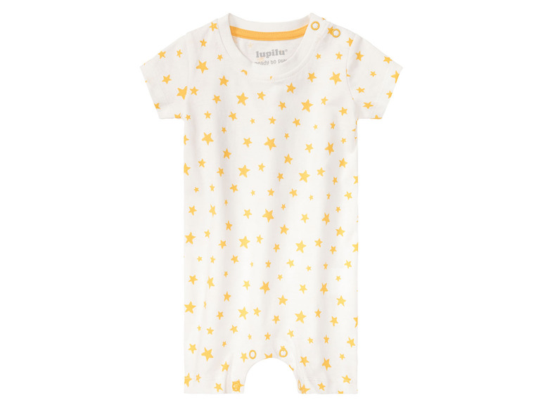 Gehe zu Vollbildansicht: lupilu Baby Jungen Pyjama, 2 Stück, aus reiner Bio-Baumwolle - Bild 5