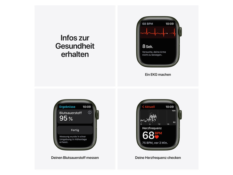 Gehe zu Vollbildansicht: Apple Watch Series 7 GPS + Cellular - Bild 11