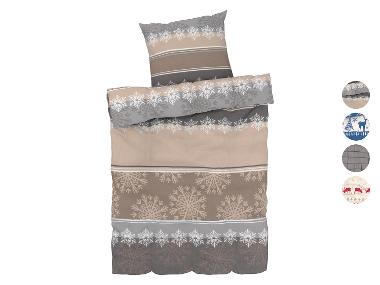LIVARNO home Fleece-Bettwäsche, 155 x 220 cm