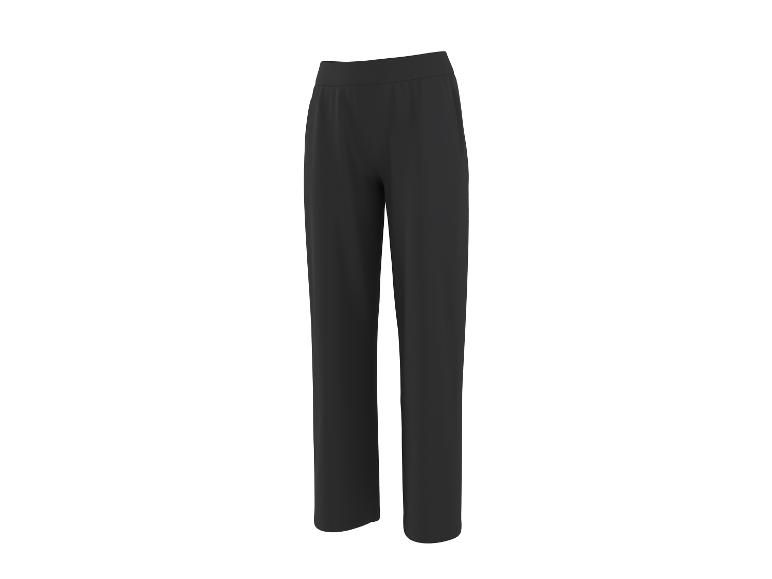 Damen Loungewear-Hose, normale Leibhöhe