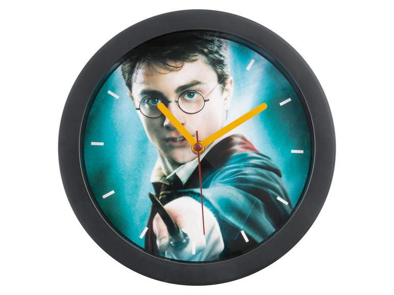 Gehe zu Vollbildansicht: MEBUS Harry Potter Quarz-Wanduhr, Ø 25,5 cm - Bild 5