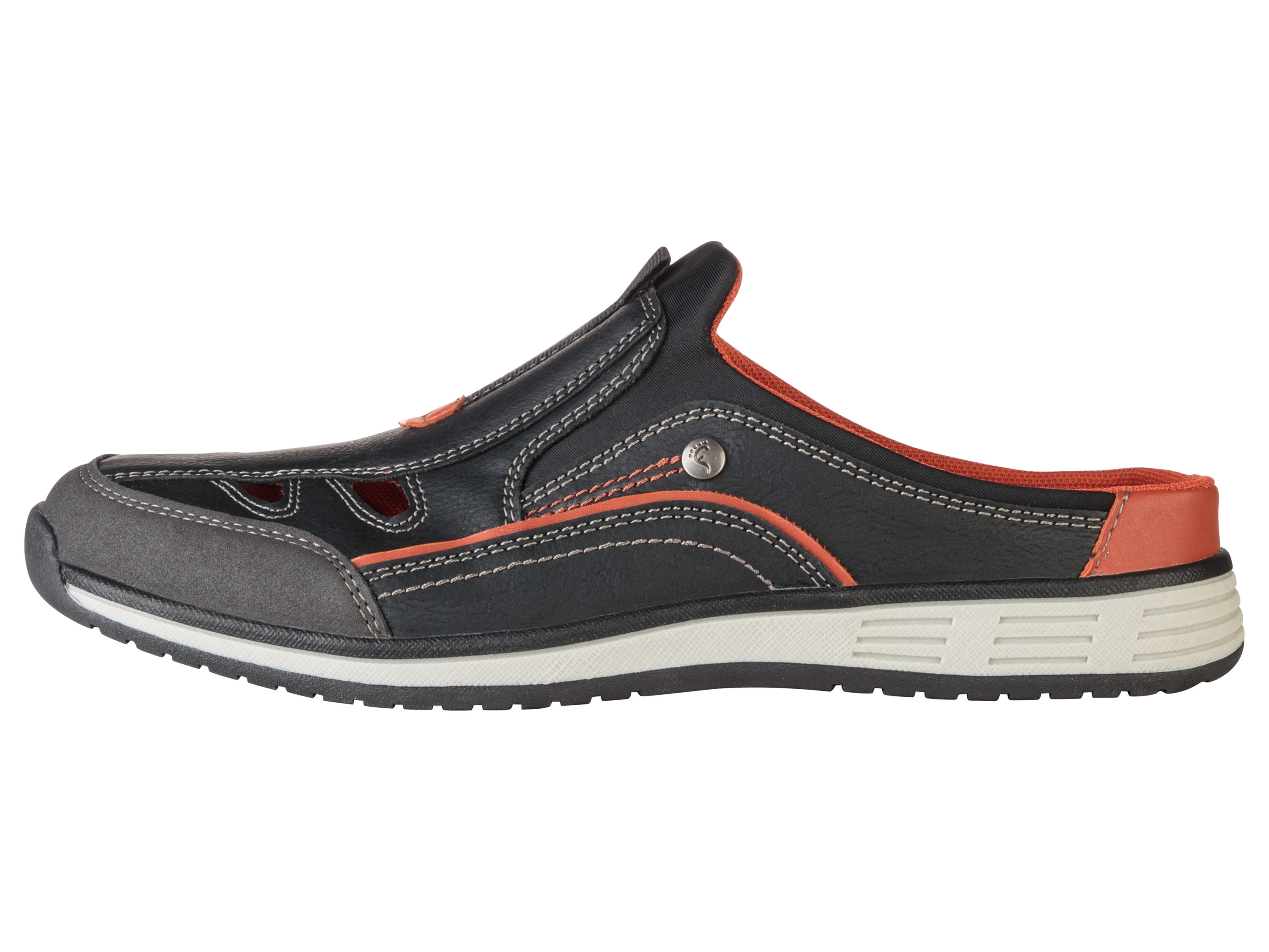 Thumbnail - Herre Sabot Footflexx (Schwarz, 43)