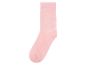 Hellrosa Baumwollsocke.