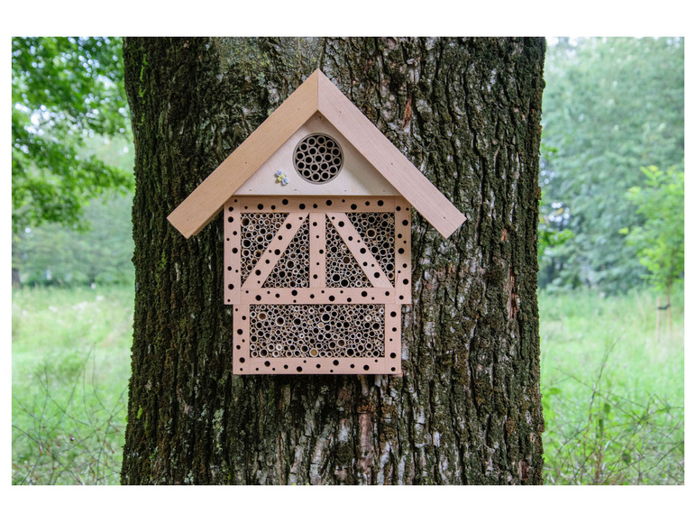 x dobar »Monschau«, aus H 38,5 Holz cm, L 37,5 B Insektenhotel 15 x