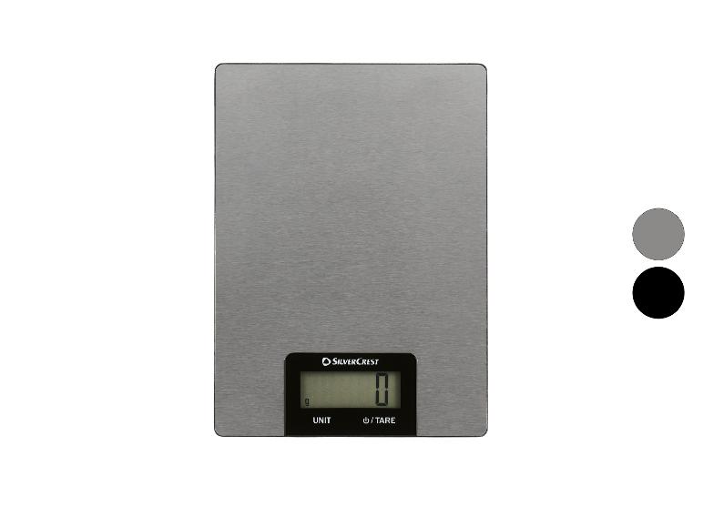 SilverCrest digitale Küchenwaage aus Edelstahl