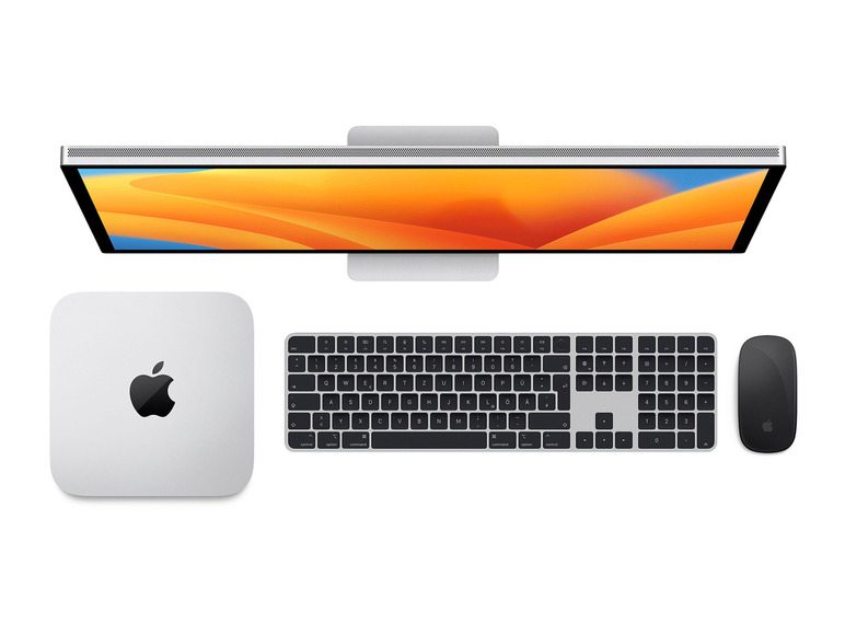 Gehe zu Vollbildansicht: Mac mini, Apple M2 chip with 8‑core CPU and 10‑core GPU, 256GB SSD - Bild 2