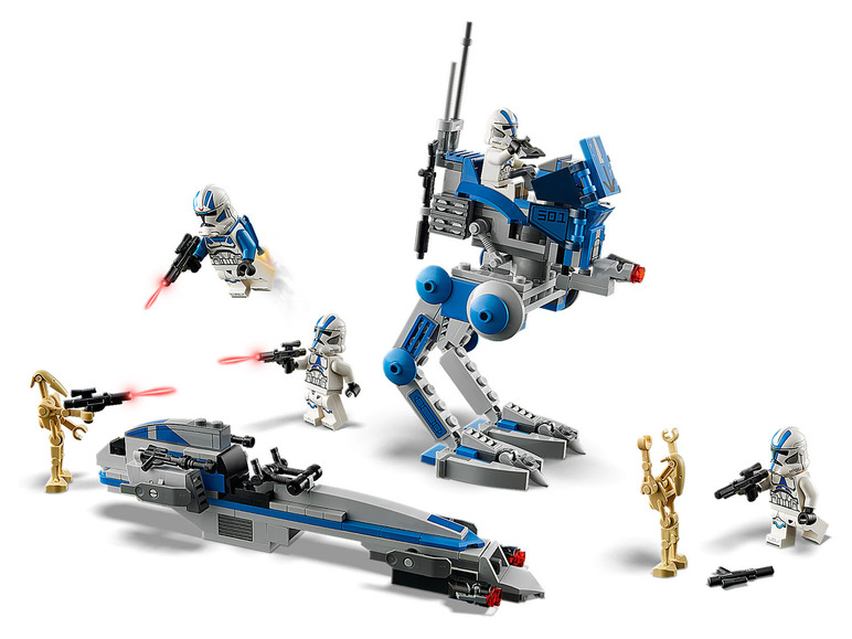 Gehe zu Vollbildansicht: LEGO® Star Wars 75280 »Clone Troopers™ der 501. Legion™« - Bild 5