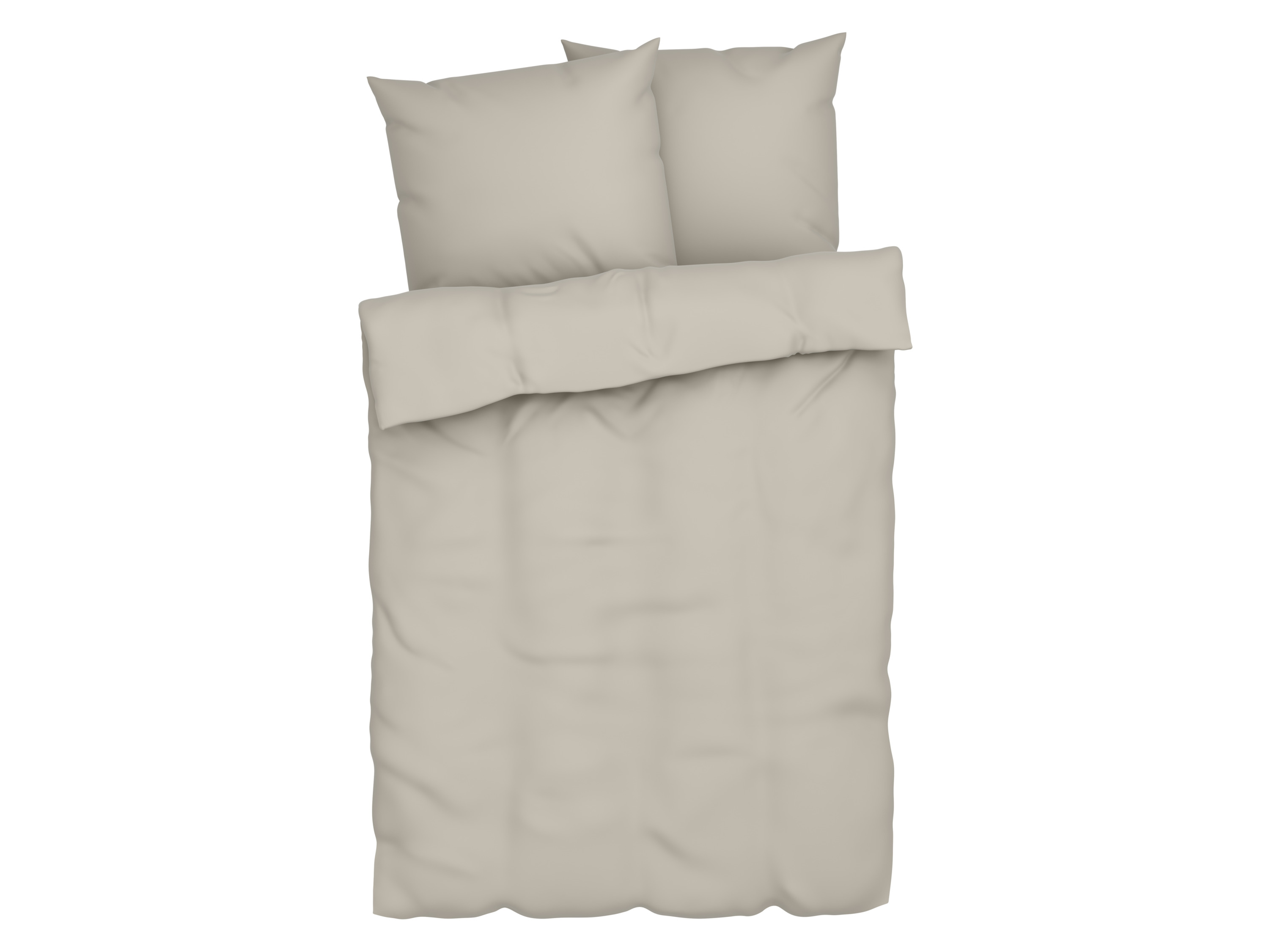 LIVARNO HOME Musselin-Bettwäsche, 200 x 220 cm (Beige)""