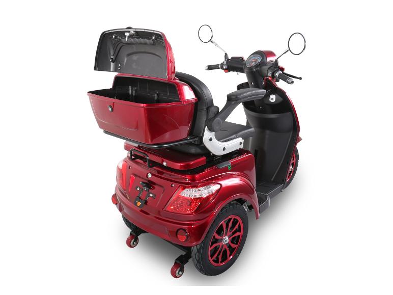 GreenStreet Elektromobil »E-Mover«, 20 km/h, 25km/h, 50 km Reichweite, mit Topcase