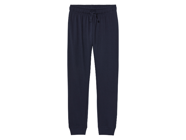 Dunkelblaue Kinderjogginghose.