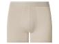 Herren-Boxershorts in Beige mit elastischem Bund.