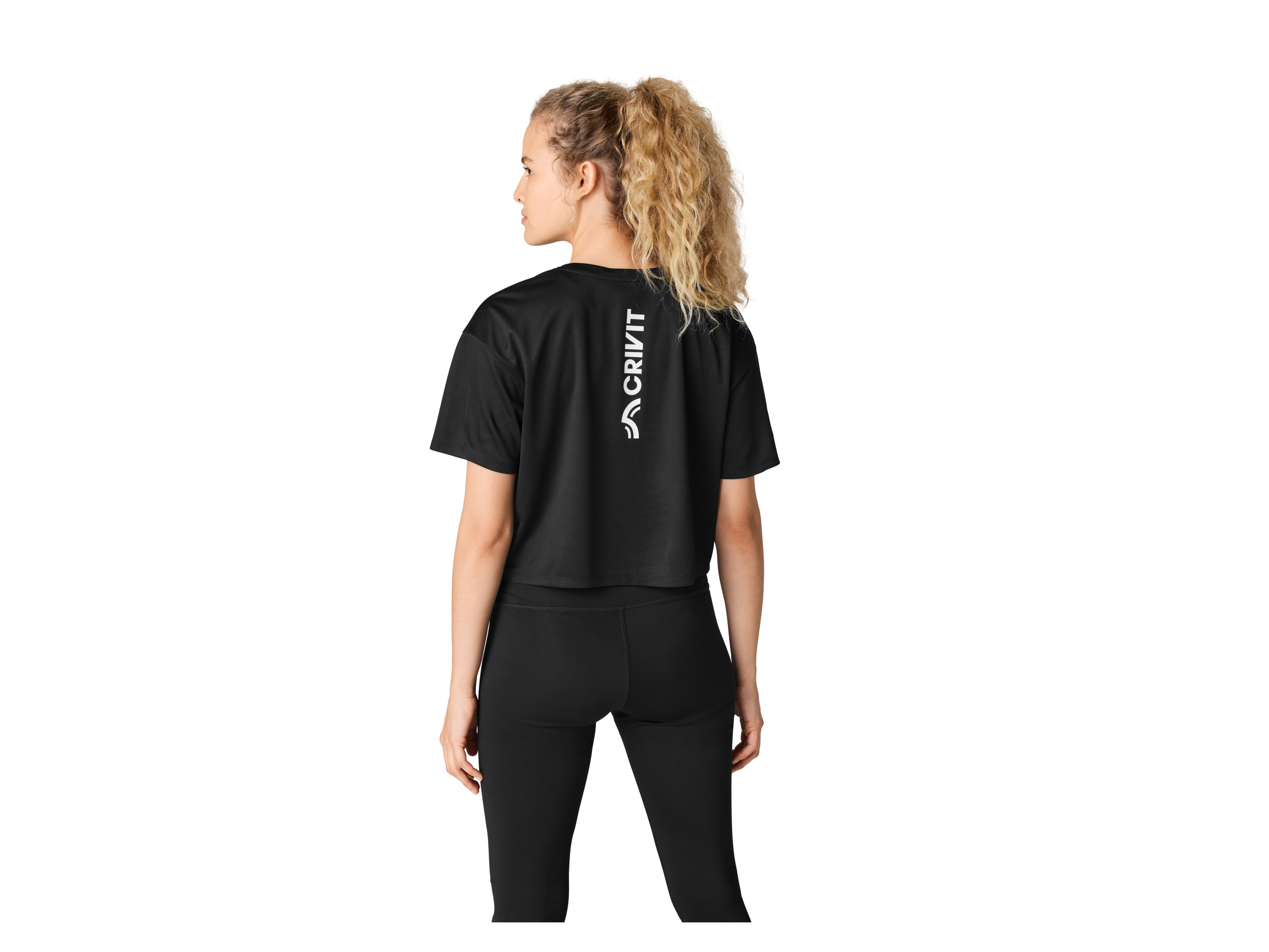 Thumbnail - CRIVIT Damen Funktionsshirt (Schwarz, XS(32/34))