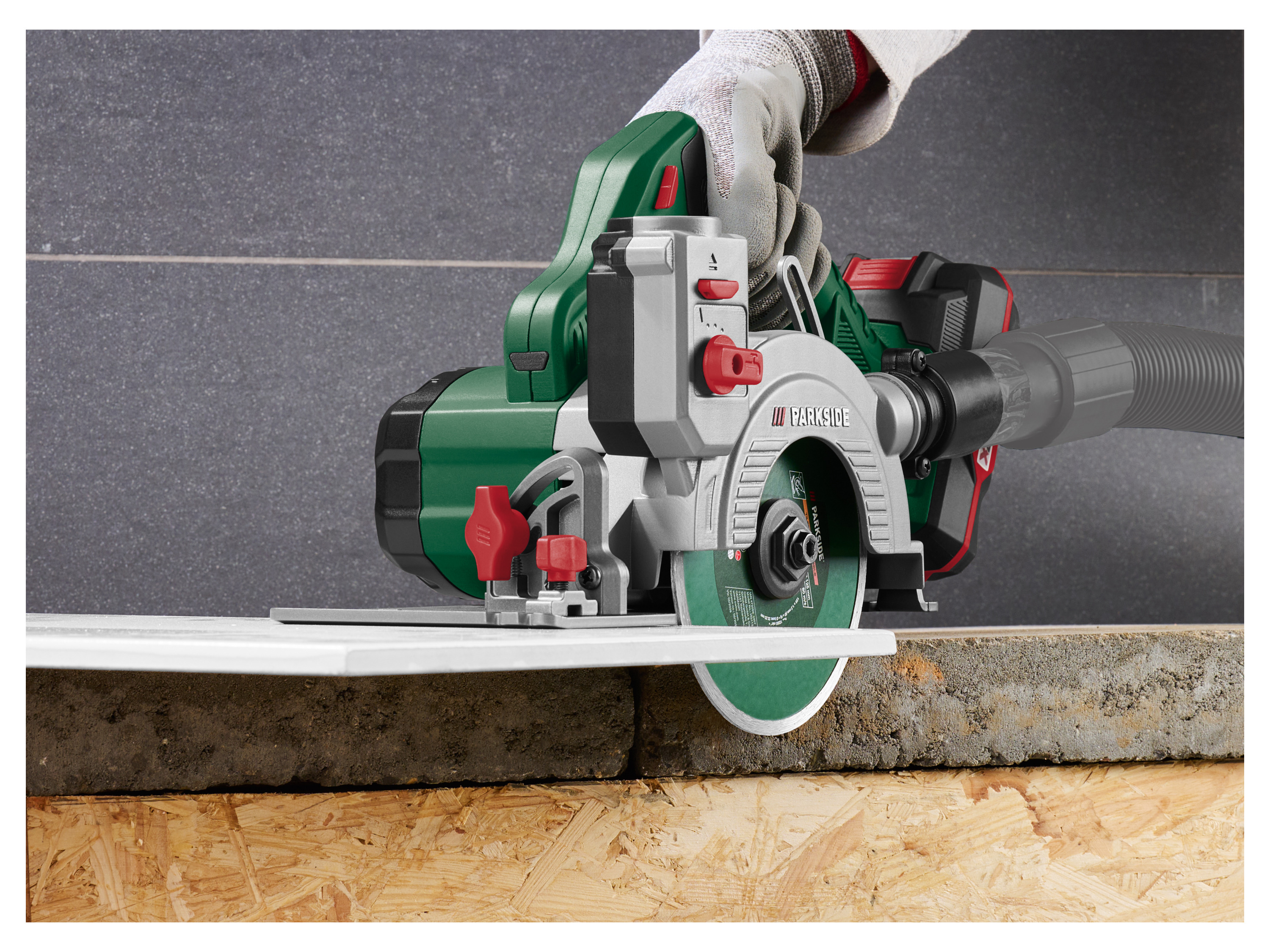 PARKSIDE® 20 V Akku-Fliesenschneider »PAFS 20 A1«, mit Akku und Ladegerät – Bild 3 von 4