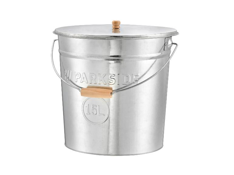 PARKSIDE® Asche-Eimer, mit Deckel, 15 l