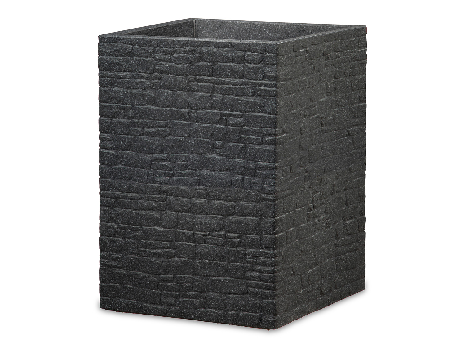Scheurich Hochgefäß »Muretto«, Kunststoff, quadratisch (Stony Black, Höhe 54 cm) | 04033083644997 Scheurich Hochgefäß »Muretto«, Kunststoff, quadratisch (Stony Black, Höhe 54 cm) | 04033083644997