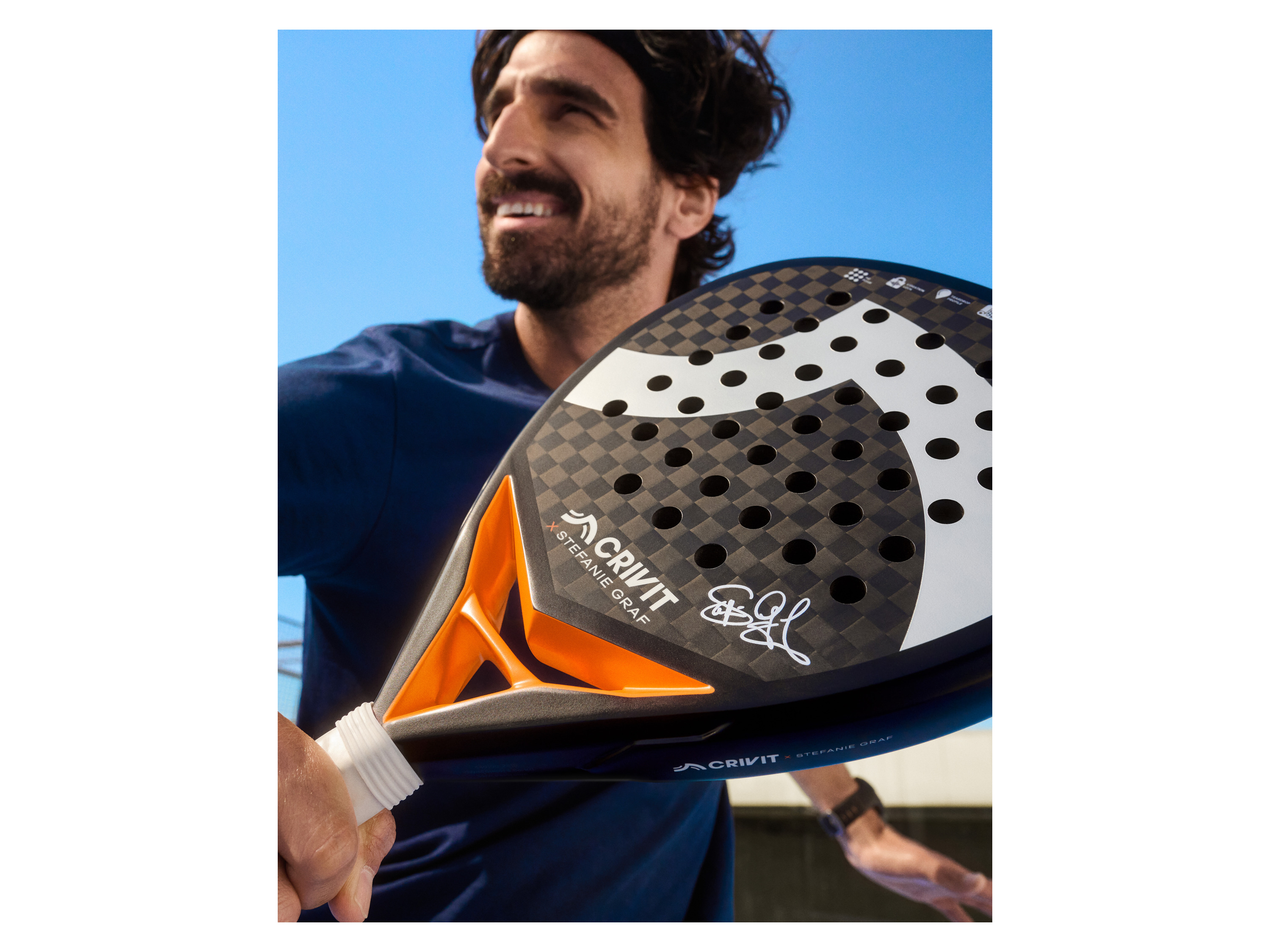 CRIVIT Padelschläger »12K Carbon PRO - Stefanie Graf« - 4