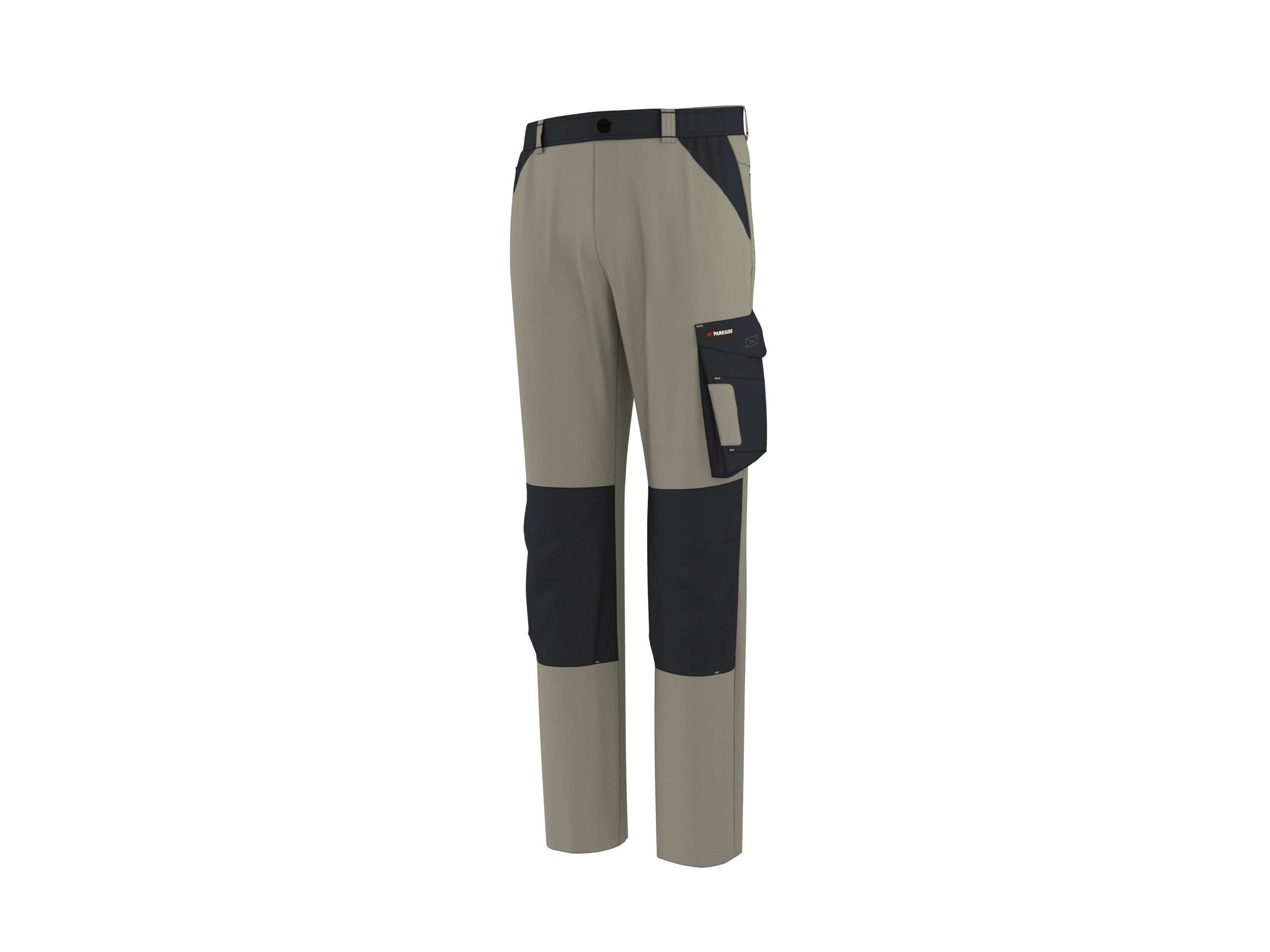 PARKSIDE® Herren Arbeitsbundhose (Beige, 54)