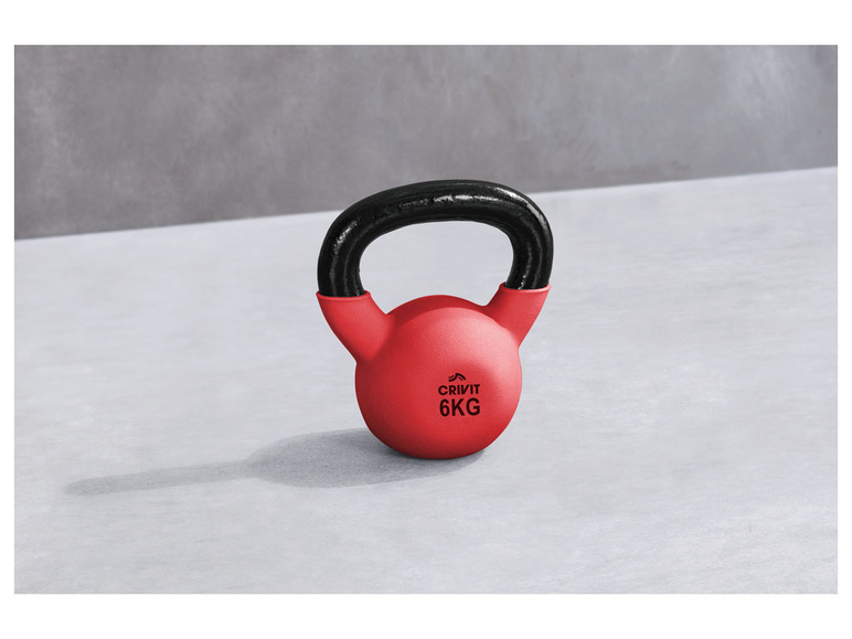 Gehe zu Vollbildansicht: CRIVIT Kettlebell Gusseisen 6 kg - Bild 5