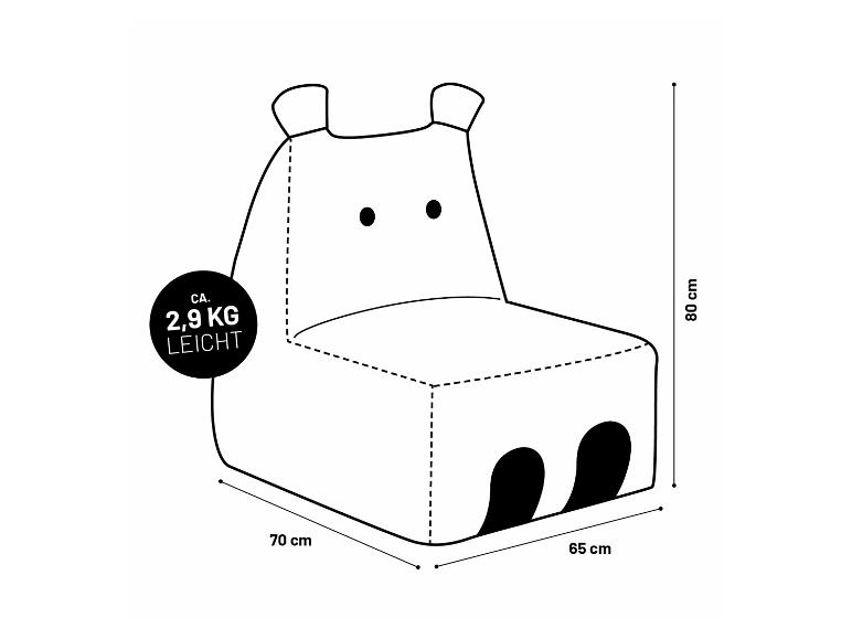 Kindersitzsack »Animal Line«, 200/270 l, in tierischen Designs