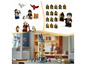 LEGO Harry Potter Turm mit Minifiguren, darunter Harry Potter und Hedwig.