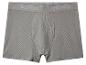 Graue Herren-Boxershorts mit geripptem Stoff und esmara-Logo am Bund.