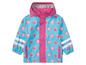 Regenjacke für Kinder mit Eulen-Muster.