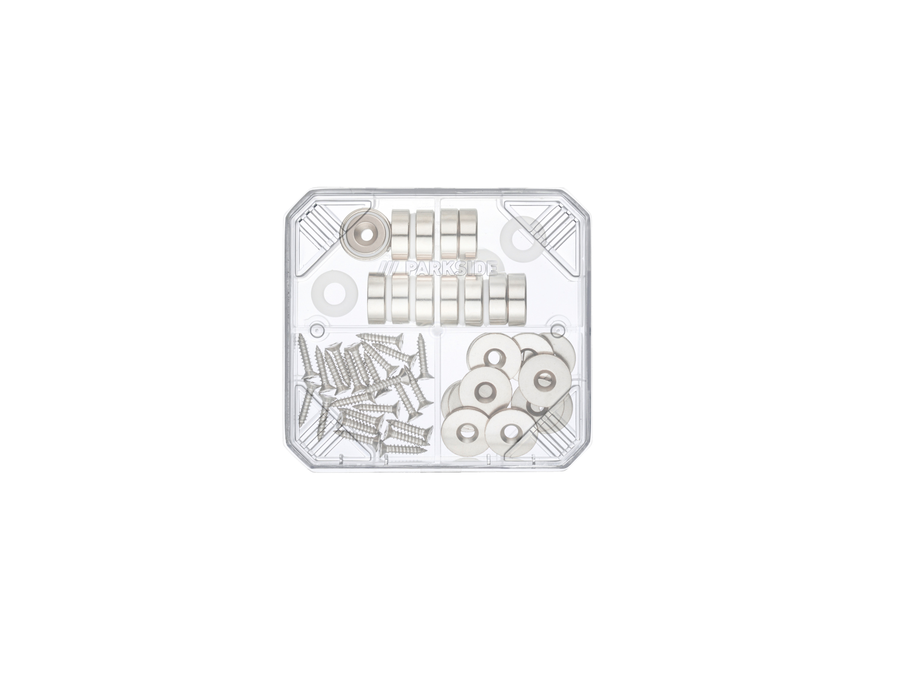 PARKSIDE® Neodym-Magnetsortiment (Senkkopf Topfmagnet)