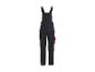 Dunkelblaue Arbeitslatzhose mit roten Details